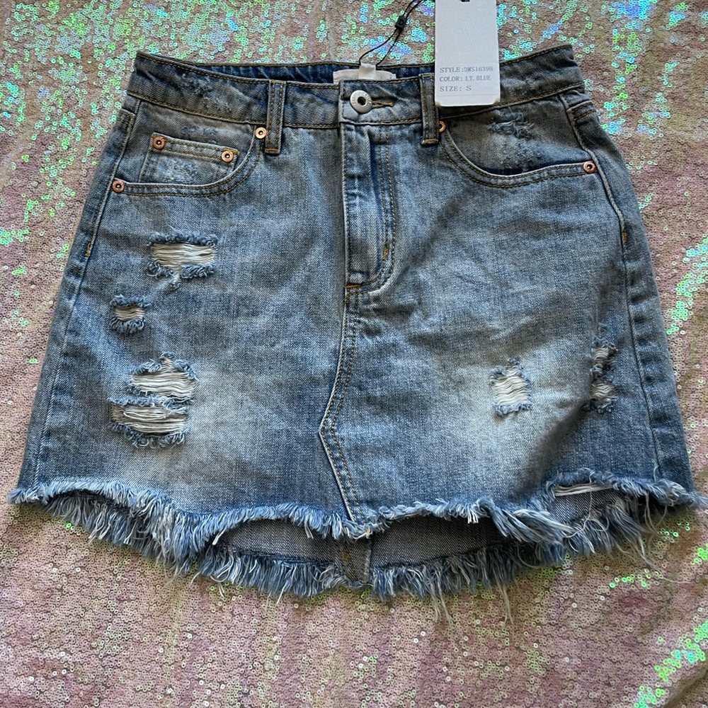 NWT Denim Skirt